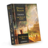The Rational Bible: Exodus book by Regnery Faith, featuring a white cover with biblical imagery and the title prominently displayed.