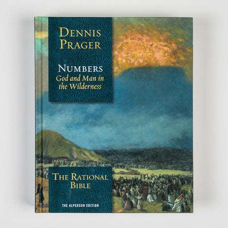 Cover of The Rational Bible: Numbers by Regnery Faith, featuring the book's title and author on a plain background.