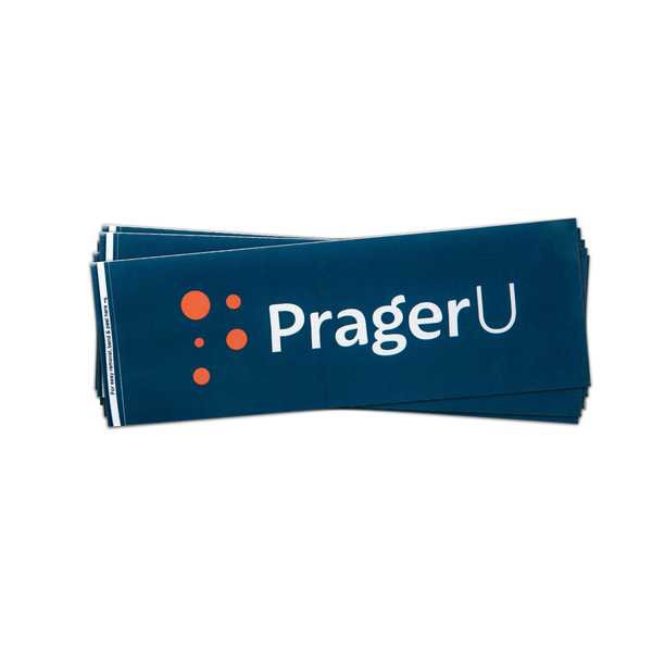 PragerU Bumper Sticker - 5 Pack