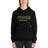 Black PragerU sweatshirt with a comfortable hoodie and front pocket, featuring the PragerU logo on the chest.