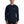 Black PragerU sweatshirt with white logo, featuring a comfortable crewneck design and casual fit.