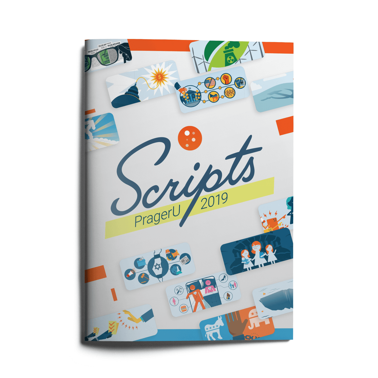 PragerU 2019 Video Scripts PDF e-book, featuring educational scripts from PragerU for learning and reference.